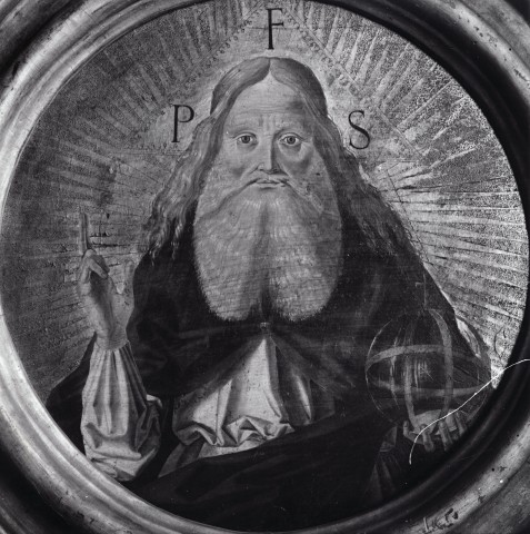 Anonimo — Coltellini Michele - sec. XVI - Dio Padre benedicente — insieme